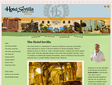 Tablet Screenshot of hotelsevillacuba.com